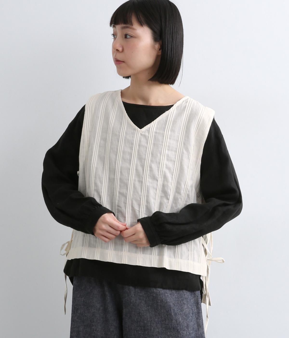 タックドビーベスト(アイボリー-F)