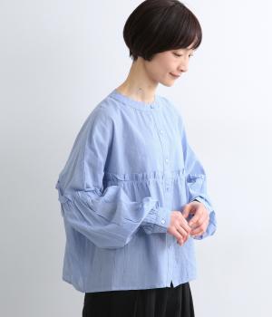 ストライプドビーブラウス