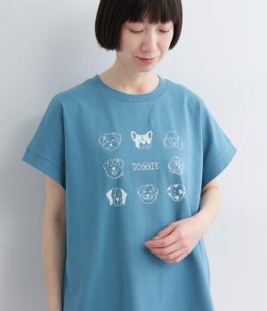 DOGGIE Ｔシャツ(ライトブルー-F)