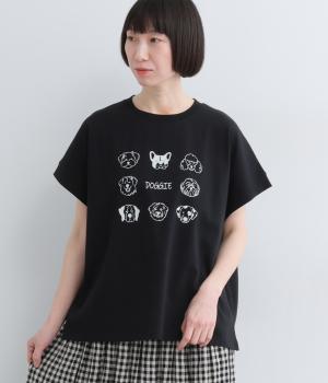 DOGGIE Ｔシャツ(ブラック-F)