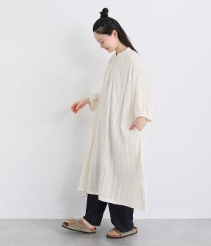 タックドビーワンピース(アイボリー-F)