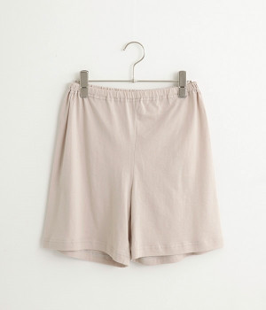 コットン天竺　ショートパンツ(グレー-ONESIZE)