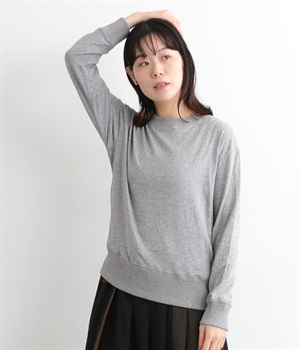 接結カットソープルオーバー(グレー-L)
