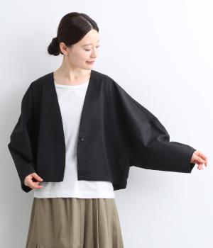 セルロースコットンボールジャケット(ブラック-F)