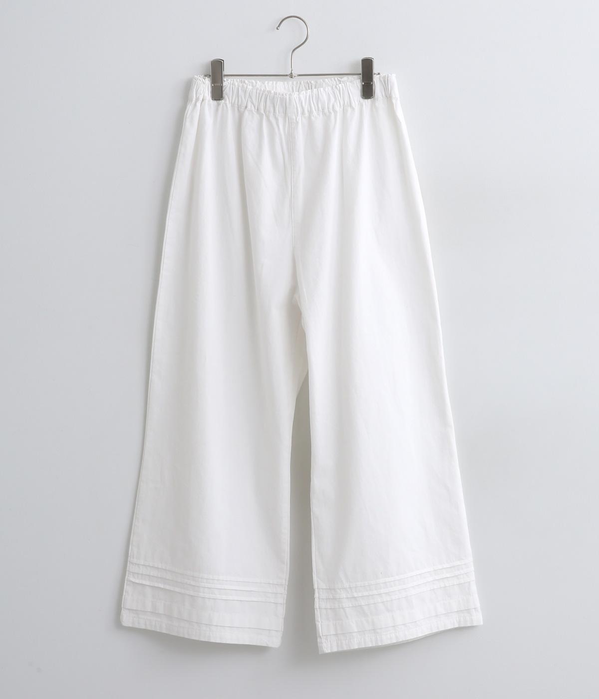 コットン裏微起毛ペチパンツ(ホワイト-F)