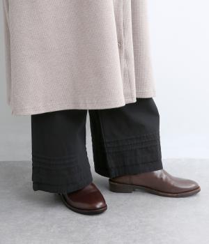 コットン裏微起毛ペチパンツ(ブラック-F)