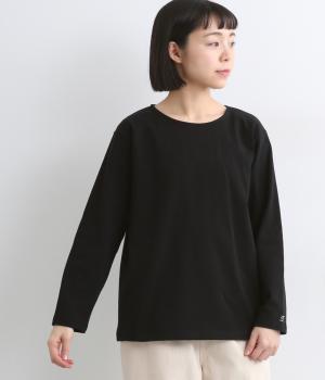 OE天竺プルオーバー(ブラック-F)