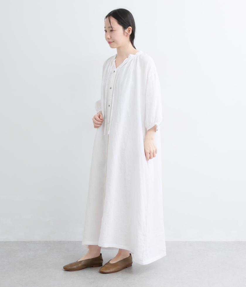 リネンギャザーワンピース