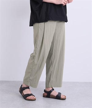 サイドタックイージーパンツ(グレー-ONESIZE)