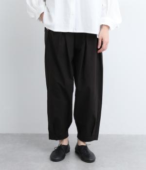 コットンタックパンツ(ブラック-ONESIZE)