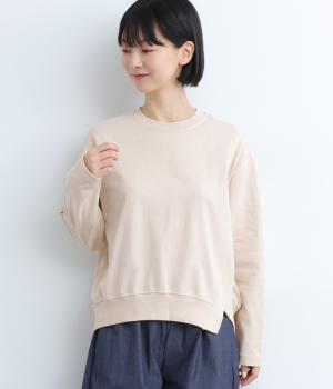 ベビーオンスコットンアシメ裾リブプルオーバー