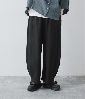 タックカーブワイドパンツ(ブラック-F)