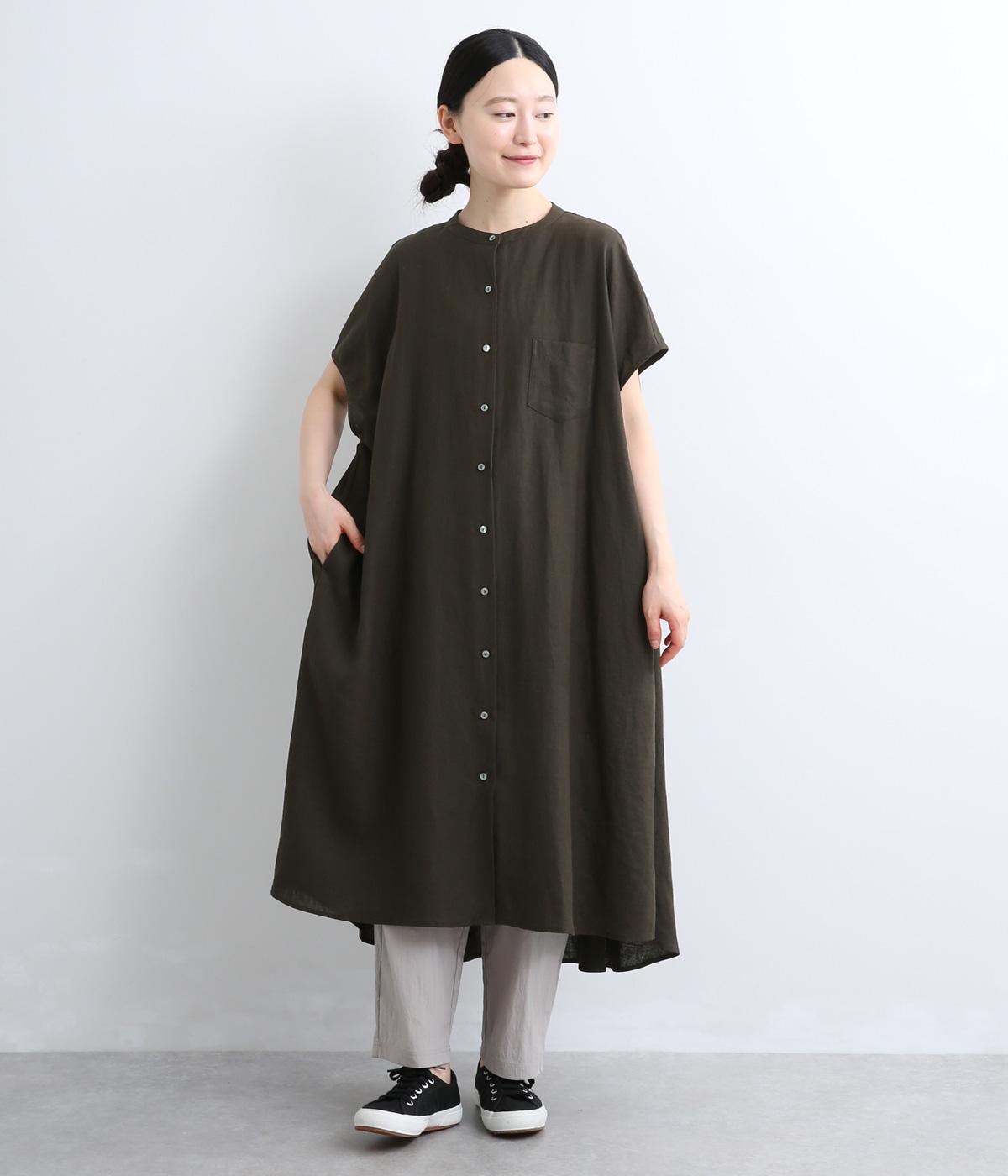 ラミー背面ギャザーノースリーブワンピース｜corail（コライユ）の商品詳細