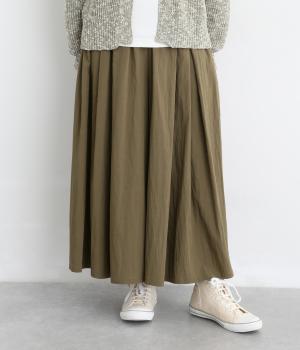 ギャザーサルアパンツ（グレーベージュ・F）