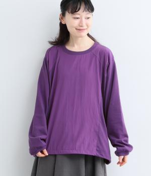 布帛切替ドルマンプルオーバー（パープル・F）