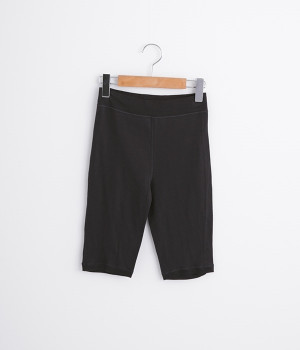 シンプルシリーズ　5分丈ボトムインナー(インディゴ-L)