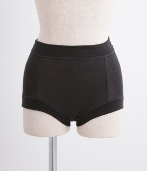 シンプルシリーズ深ばきショーツ(インディゴ-M)