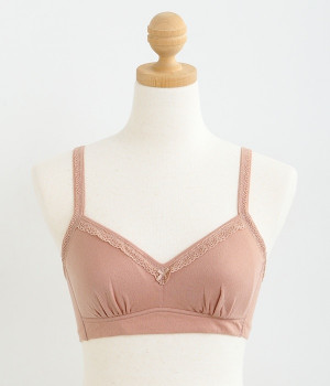 ファッションシリーズ　ソフトブラ(ローズブラウン-L)