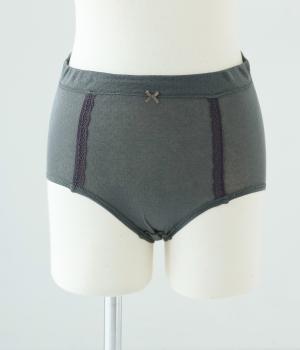ファッションシリーズ　深はきショーツ(ディムグレー-M)