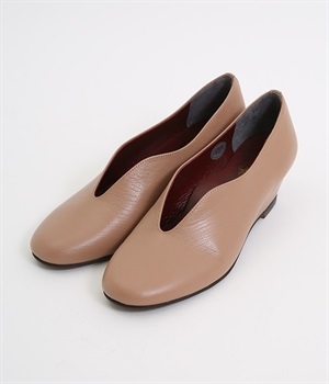 ウェッジソールパンプス　VANESSA(ビンテージローズベージュ-35)