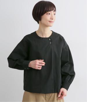 【tukuroi by SUN VALLEY】コットンナイロンツイルジャケット(クロ-F)