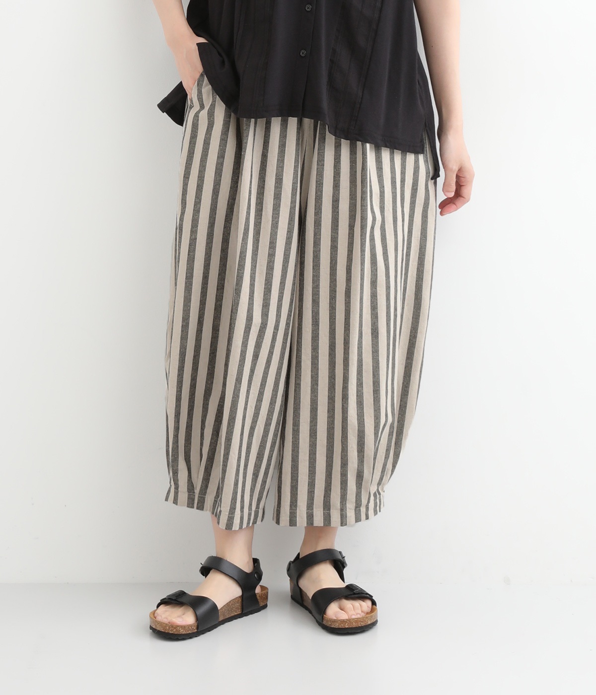 コットンリネン平織 バルーンパンツ｜SUN VALLEY（サンバレー）の商品詳細