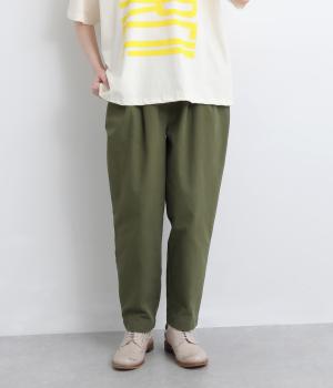 コットンライトキャンバスパンツ(カーキ-F)