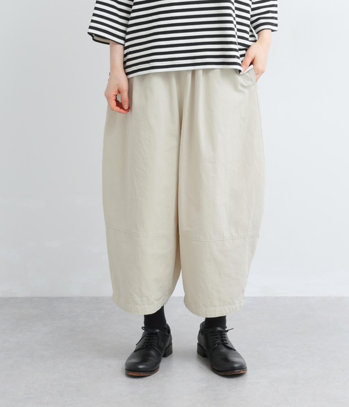 コットンライトドビークロスパンツ(アイボリー-F)