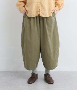 コットンライトドビークロスパンツ(カーキ-F)
