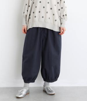 オックス日本製品染ワイドパンツ(ネイビー-F)