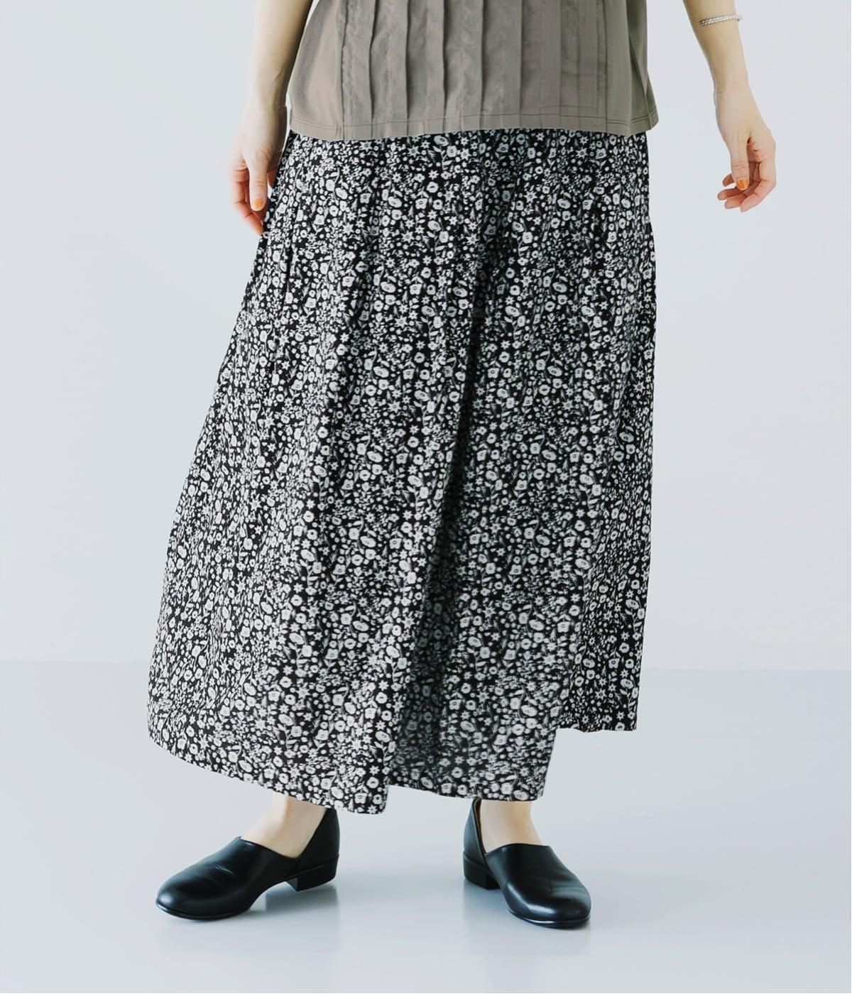 32×30コットンリネン平織スカート｜SUN VALLEY（サンバレー）の商品詳細
