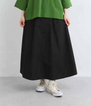 コットンライトドビークロススカート(クロ-F)