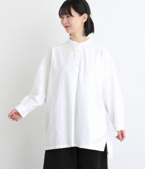 オックス日本製品染シャツ2(シロ-F)