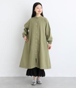 オックス日本製品染シャツワンピース