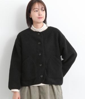 ムートンボアコート(クロ-F)