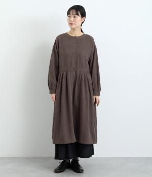 【tukuroi by SUN VALLEY】コットンジャカード日本製品染　2wayワンピース