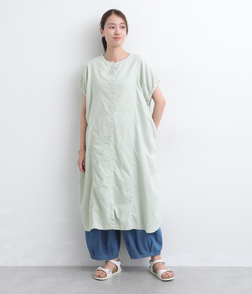 コットンオックス日本製品染　2way切替ワンピース