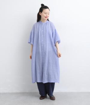 ＴＣソフトガーゼ　バルーンスリーブワンピース