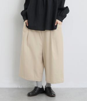 サージストレッチビッグポケットワイドパンツ（エクリュ・M）