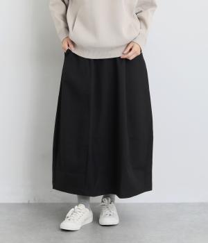 サージストレッチバルーンスカート（クロ・M）