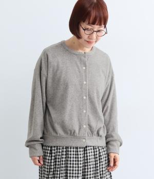 パイル起毛シャツ（Ｔグレー・M）