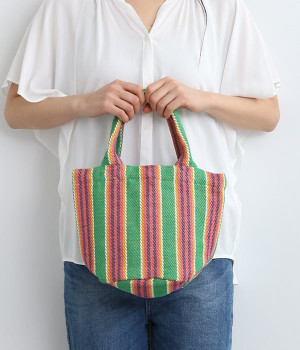 ジュートサマーバッグS(モナコ/グリーン-ONESIZE)