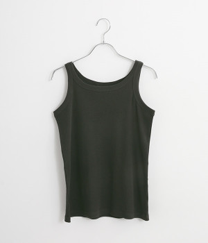 リブインナータンクトップ