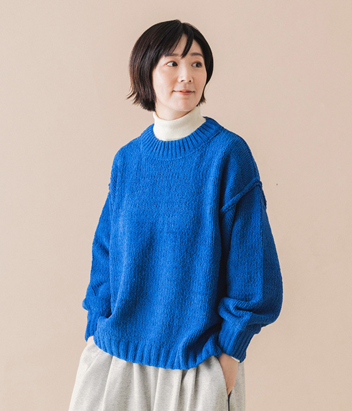 モールヤーンニットプルオーバー｜LITTLE MARKET（リトルマーケット