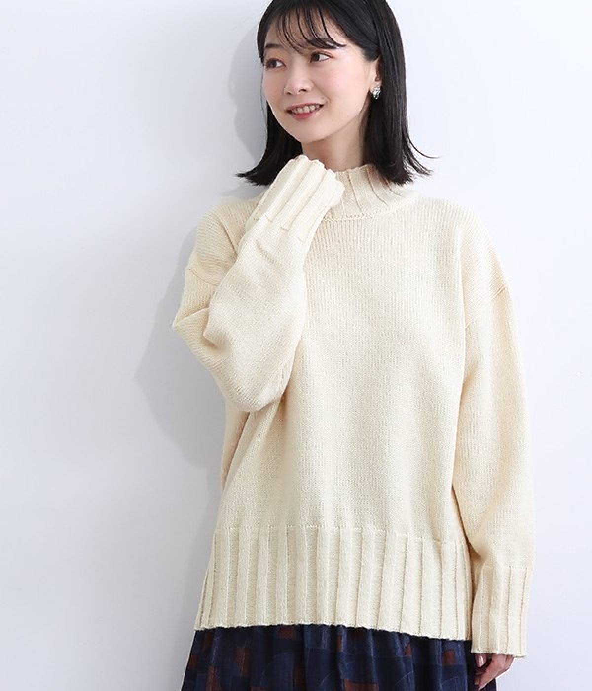 ポリッシュプルオーバー(アイボリー-ONESIZE)