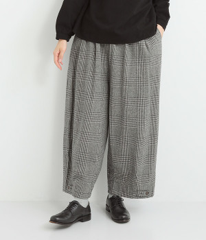 クロスロードワイドパンツ(ライトグレー-ONESIZE)