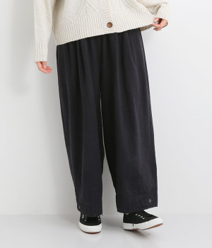 クロスロードワイドパンツ(ネイビー-ONESIZE)