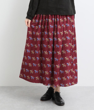 ホーススカート(ワイン-ONESIZE)