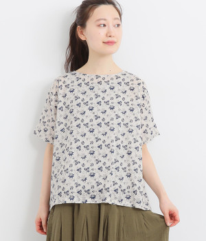 アイビーフラワープルオーバー(アイボリー-ONESIZE)