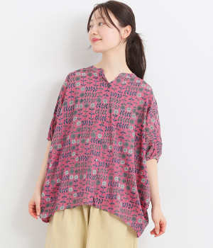 クミハナライトドルマンプルオーバー(ピンク-ONESIZE)